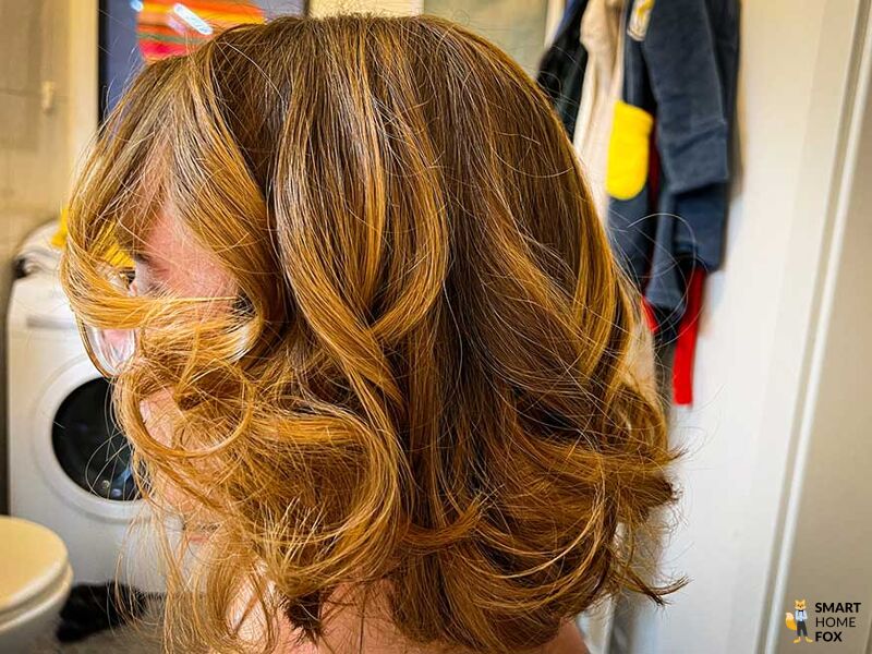 dyson airwrap test boucle